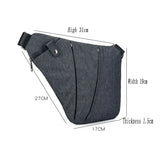 Anti-Theft Messenger Bag Shoulder Bags for Men and Women
