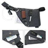 Anti-Theft Messenger Bag Shoulder Bags for Men and Women