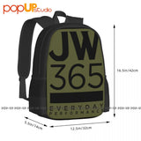 Jack Wolf 365 Backpack Large Capacity Print Swimming Personalised Bags