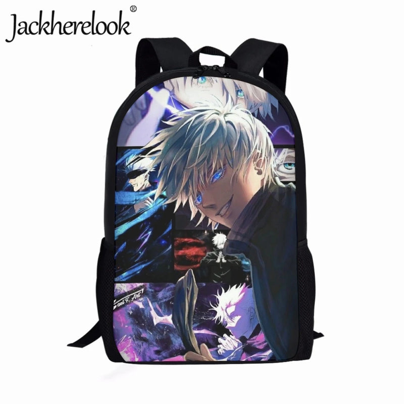 Jujutsu Kaisen Backpack for Boys, School Book Bag, Travel Bag