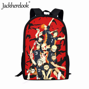 Haikyuu!! Backpack Volleyball Teens School Bag Gift Mochilas