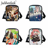 Anime Spy Family Print School Boy Girl's Shoulder Bag Casual Schoolbag