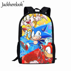 Anime Kids School Backpack Boys Girls Kindergarten Bag