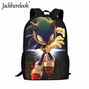 Anime Kids School Backpack Boys Girls Kindergarten Bag