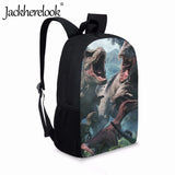 Child Boy Book Bag Dinosaurs Pattern Schoolbags for Kids Backpacks