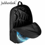 Interstellar Pattern Kids Schoolbag