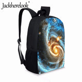 Interstellar Pattern Kids Schoolbag