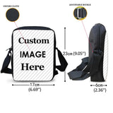Jackherelook Boys Crossbody Bag Cartoon Dog School Bag Kids Travel Shoulder Bag