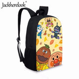 Anpanman Cartoon Children's Backpack Boys Girls Schoolbags
