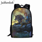 Anime Game Zelda: Breath of the Wild School Bag
