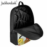 Game Cuphead Cartoon Pattern School Bag for Kids