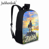 Zelda: Breath of the Wild Print Kids School Bag