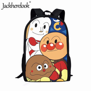 Anpanman Children's Schoolbag Backpack Cute Cartoon Book Bag