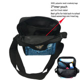 Jackherelook Nezuko Manga Rengoku Shoulder Bag for Children Girls