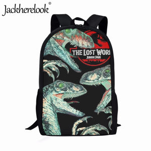 Dinosaur 3D Printing Children Schoolbag Boys Backpack Book Bags Kids Girls