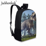 Dinosaurs in Ancient Times Pattern School Bags for Boys