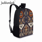 Ethnic Tribal Totem Print Schoolbag for Boys & Girls