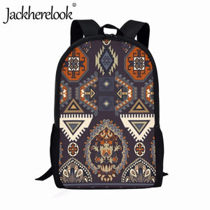 Ethnic Tribal Totem Print Schoolbag for Boys & Girls