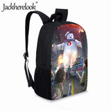 Ghostbuster Backpack Kids Schoolbags Large Capacity Travel Bag