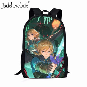 Zelda: Breath of the Wild Printed School Bag for Kids