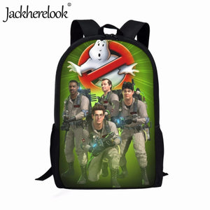 Ghostbuster Backpack Kids School Bag Boys Girls Large Capacity Travel Bag