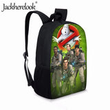 Ghostbuster Backpack Kids School Bag Boys Girls Large Capacity Travel Bag