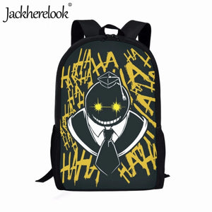Jackherelook High Assassination Classroom School Bags Students Backpack