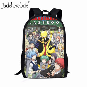 Jackherelook High Assassination Classroom School Bags Students Backpack