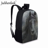 3D Pattern Print Schoolbag Student School Backpack
