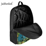 Jackherelook Comic Schoolbag for Girls Durable Backpack Large Capacity