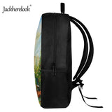 Jackherelook Comic Schoolbag for Girls Durable Backpack Large Capacity