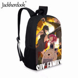 Anime Spy X Family Backpack Boys Girls School Bags