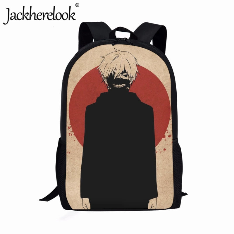 Japanese Anime Tokyo Ghoul Backpack for Boys