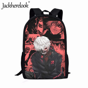Japanese Anime Tokyo Ghoul Backpack for Boys