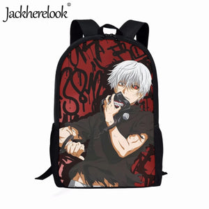 Japanese Anime Tokyo Ghoul Backpack for Teenage Boys and Girls