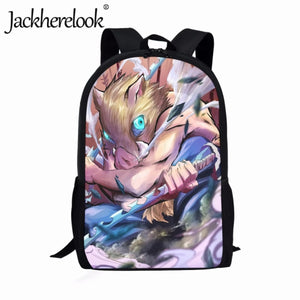 Japanese Inosuke Pattern Schoolbag Backpack
