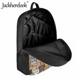 Cute Cat Pattern Kids School Backpack