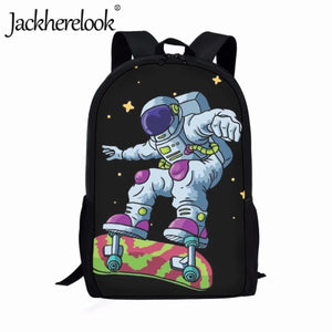 Astronaut Pattern School Bags for Kids
