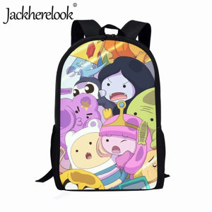 Adventure-Time Kids School Bag Boys Girls Birthday Gift Backpack