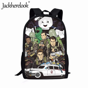 Kids Ghostbuster 3D Backpack Boys Girls School Bag Teens Travel Bag