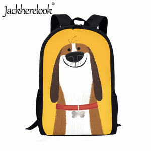 Cartoon Dog Pattern School Bag for Kids, Lovely Birthday Gift