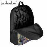Kids Retro Anime Style School Bag Boys Girls Backpacks