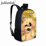 Jackherelook Mikecrack Backpack for Students Cartoon Anime Bookbag