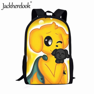 Jackherelook Mikecrack Backpack School bag Boys Girls Back to School Book Bag Te