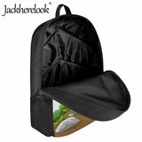 Dinosaur Illustration Backpack for Kids Boys Girls