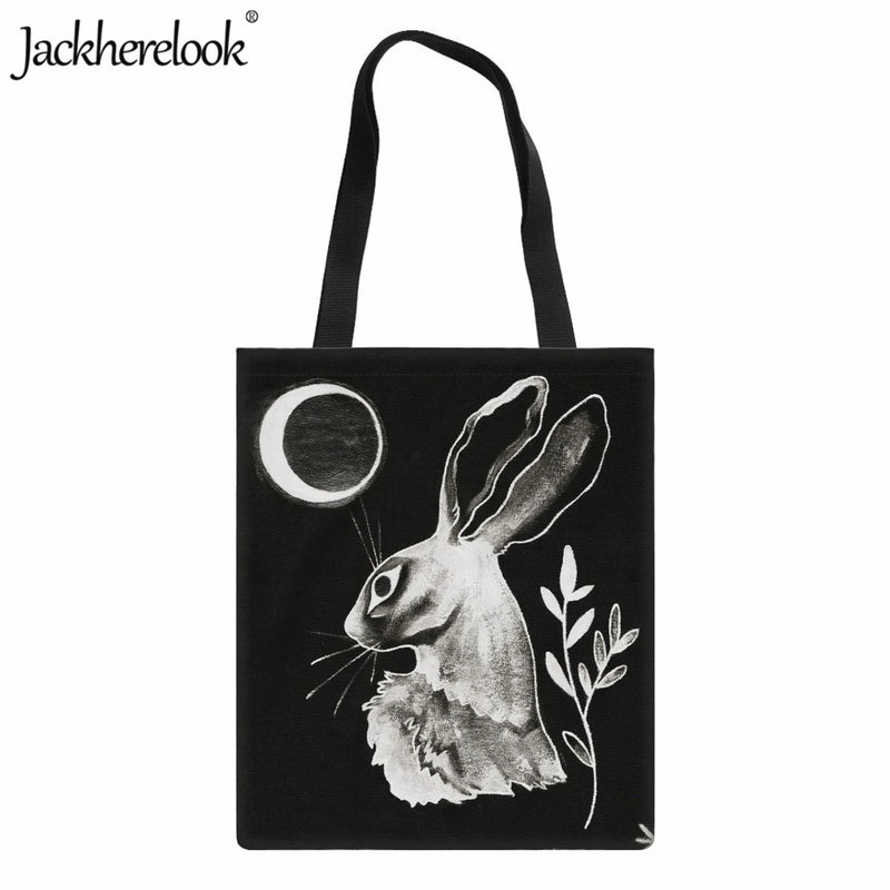 Jackherelook Gothic Rabbit Shoulder Bag for Women