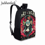 Skull Pattern School Bags for Children Party Backpacks