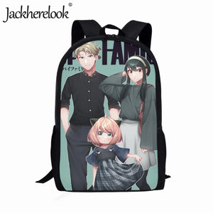 Spy X Family Anya Forger Anime School Backpack for Girls Teenager