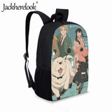 Jackherelook Spy x Family Backpack for Girls Student School Bag