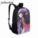 Tanjirou Kamado Printing School Bag for Child Boy Girl